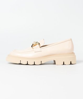 BONTRE 【LucaGrossi/ルカグロッシ】タンクソールビットローファー アイボリー