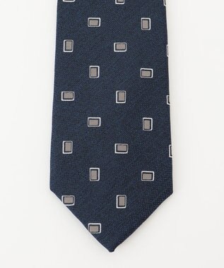 KASHIYAMA KASHIYAMAオリジナル【JAPAN MADE】ジオメタリックネクタイ ベージュ