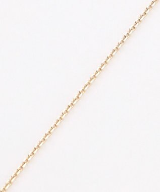 J.PRESS LADIES ノットオーバル ワントップ ネックレス ケシウスゴールド系