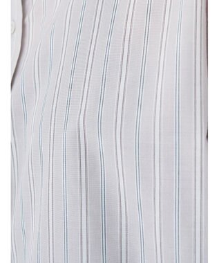 earth music&ecology レギュラーカラーシャツ Stripe Beige