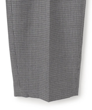 ICB 【30th ANNIVERSARY】ウールガンクラブチェック テーパードパンツ モノトーンチェック