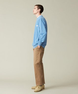 J.PRESS MEN インレージャージー ロゴトレーナー サックスブルー系