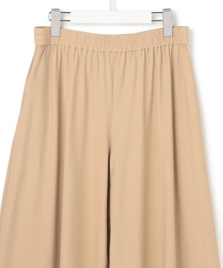 ICB 【WEB限定カラーあり】マットスキューバ ガウチョパンツ ベージュ