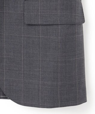 J.PRESS MEN 【J.PRESS MOVING / セットアップ対応】REDA ACTIVE ウィンドーペーン ジャケット グレー系4