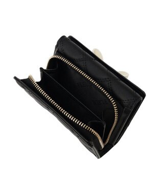 Maison de FLEUR Ｆチャームリボンウォレット Black