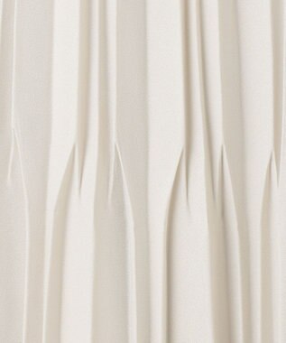 ANY L 【ウエストゴム】2段プリーツスカート ベージュ