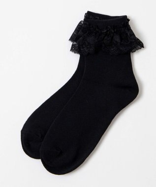 WEGO レースソックス ブラック