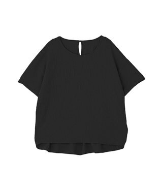 AMERICAN HOLIC サッカーコクーンブラウス Black