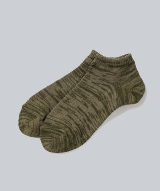 WHITE MAILS 【UNISEX】PAPER SLUB ANKLE ソックス