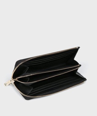 Paul Smith ブライトストライプトリム 長財布 ブラック
