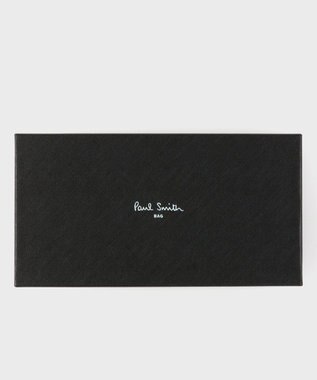 Paul Smith ブライトストライプトリム 長財布 ブラック