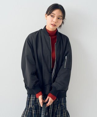 earth music&ecology リバーシブルMA-1 ブラック