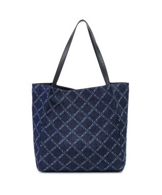 IBIZA バケーロ　ロゴデニム　セミショルダーバッグ 紺