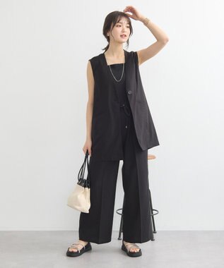 earth music&ecology ＯＲｉｅｎｔａｌ　ＴＲａｆｆｉｃ　ラインストーンサンダル Black