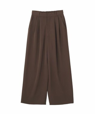 AMERICAN HOLIC 【イージーケア】ドレープパンツ Brown