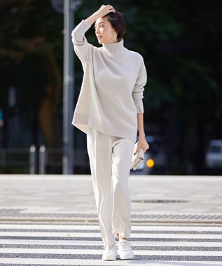 ICB 【新色追加・WEB限定カラーあり】 ソフトカシミヤミックス ハイネックニット トープ系