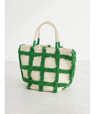 Green Parks ・タフトチェックトートバッグ