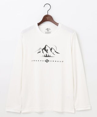 JOSEPH ABBOUD MOUNTAIN ロゴ Tシャツ ホワイト系