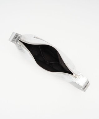 russet ソフトレザーラウンドショルダーバッグ【シルバー】(CE-1470-WEB) Silver