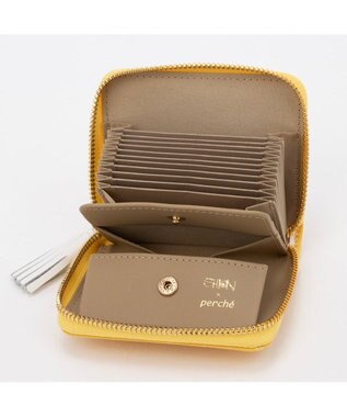 UNBILLION ペルケ perche × 髙嶋シオンコラボ ・ジャバラカードアートウォレット イエロー