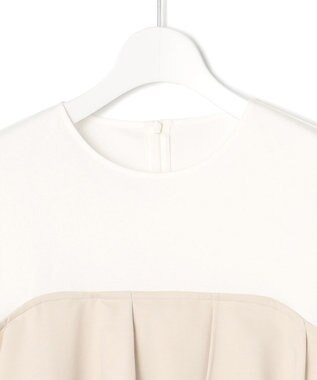 23区 【洗える】ライトクロスビスチェコンビ ジャージー カットソー ベージュ系