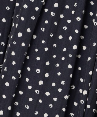 ANY 【ウエストゴム】ラップギャザースカーチョ ドット