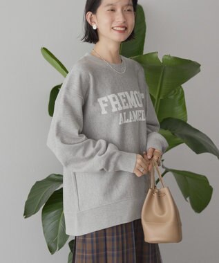 AMERICAN HOLIC FREMONT ロゴスウェットプルオーバー Navy