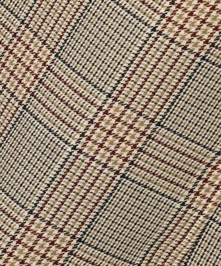 J.PRESS LADIES S 【リバーシブル】リバーチェック スカート ベージュ系