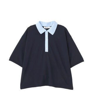 AMERICAN HOLIC 【マルチ機能】カノコポロシャツ Navy