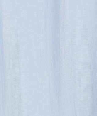 UNFILO レギュラーカラー ポプリンシャツ サックス