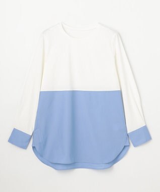 ANY シャツコンビレイヤードインナー [WEB限定]ブルー