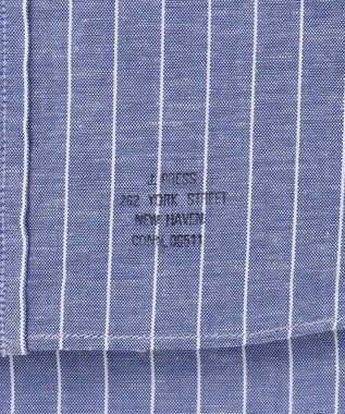 J.PRESS MEN 【WEB・一部店舗限定】コットンリネンストライプシャツ ネイビー系1