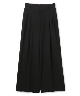 uncrave ドライタッチトロ ワイドトラウザー