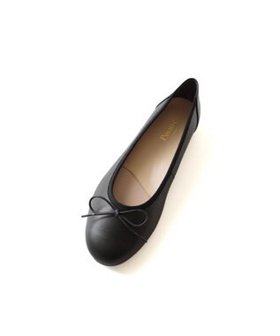 Pointer 日本製 本革バレエシューズ ブラック