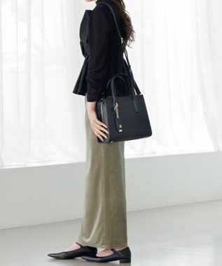 ACE BAGS & LUGGAGE Jewelna Rose へレス 2wayハンドバッグ 16221 ジュエルナローズ ブラック