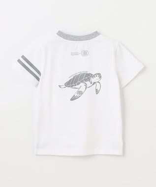 J.PRESS KIDS 【110-130cm】バックプリントＴシャツ アイボリー系