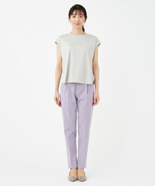 KASHIYAMA 【抗菌消臭】クレンゼ フレンチTeeシャツ アイスグレー