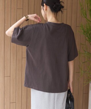 AMERICAN HOLIC ガーメントダイ加工無地Ｔシャツ Charcoal Gray