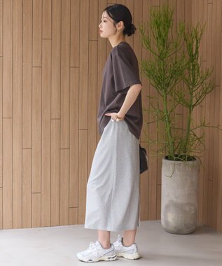 AMERICAN HOLIC ガーメントダイ加工無地Ｔシャツ Charcoal Gray