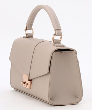 ANY SIS 【2WAY】トップハンドルショルダー バッグ グレージュ