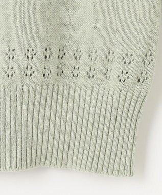 組曲 KIDS 【150-160㎝】クラシック カーディガン ミント系