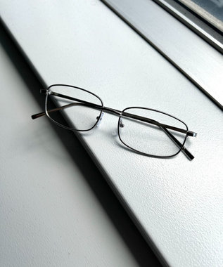 WEGO メタルフレームクリアアイウェア