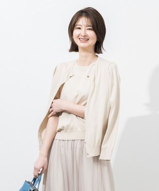 ONWARD Reuse Park 【23区】ニット春夏 ベージュ