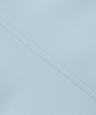 Feroux 【大好評につき追加生産・新色登場】リボンタイパフスリーブ半袖 ブラウス スカイブルー系