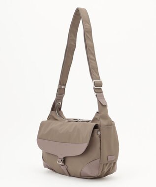 Y'SACCS ミリタリーフラップショルダー　Sサイズ グレージュ