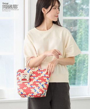 ROOTOTE 8510【ルートート】スヌーピー IP.デリバスケット.ピーナッツ-1G