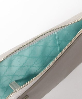 TOCCA 【ギフトにおすすめ！】PETALRIM MULTIBAG マルチバッグ ライトグレー×ホワイト系