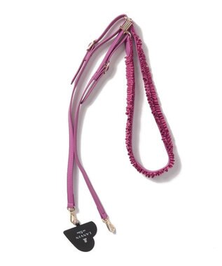 LANVIN en Bleu フリル スマホストラップ ピンク