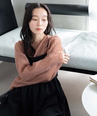 WEGO シアープリーツメロウロンT ベージュ