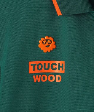 PW CIRCULUS 【WOMEN】【ストレッチ/UVケア】フェイクレイヤード カノコ ポロシャツ ゴルフウェア レディース グリーン系